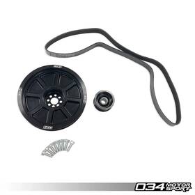 034motorsport 034-145-z047 Dual Pulley Kit 190mm Audi B8 S4/s5/q5/sq5 C7 A6/a7 D4 A8 3.0t