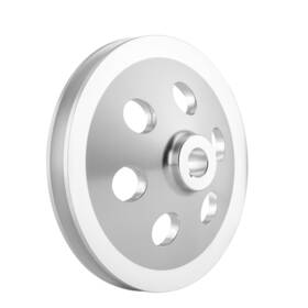 21st 7050501521st Aluminum For Chevy Power Steering Pulley Keyway Bbc And Sbc Swp 350 400