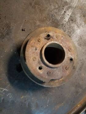 309.gm4s55 Buick 1955 Harmonic Balancer 362376