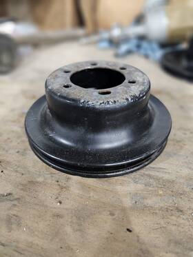 440 Source 132-1000 Single Groove Crank Pulley Non A/c For Mopar Chrysler Dodge Big Block 383