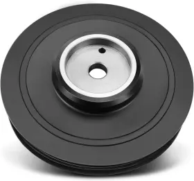 594-268 A-premium Engine Harmonic Balancer Pulley Compatible With Hyundai Sonata 99-05 Dohc V6 2.5l