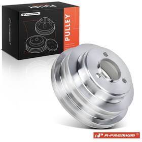 A-premium 8839 A-premium Machined Aluminum Lwp Triple-groove Crankshaft Pulley For Chevrolet