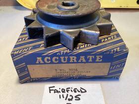 Accurate Auto Parts 3816 Generator Pulley Chevy 1955-56 Usa Made Part