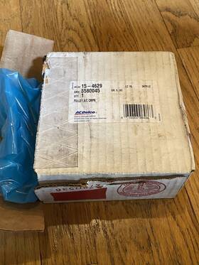 Acdelco 6580045 Oem Gm General Motors Ac Delco New A/c Compressor Drive Pulley