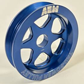 Aem 2-6002 Rare Tru Power Pulley 94-01 Integra Gs-r Alternator P/n Blue
