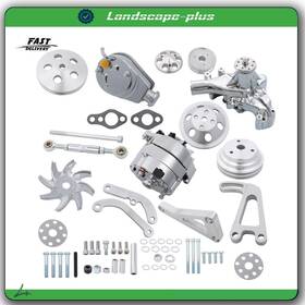 All-carb Ac3771229b Sbc For Chevy Pulley &bracket Kit Alternator Power Steering Long Water Pump New