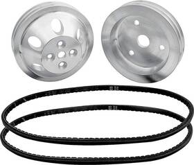 Allstar Performance 31083 1 Pulley Kit For Use Without Power Steering