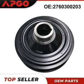Apgopro 2760300203 For Benz Gle320 Cls400 Engine Crankshaft Vibration Damper With Scale