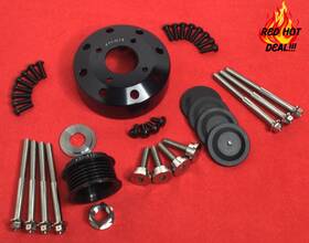 Apkonnect Apk-015 Apk 07-15 M156 Amg Lightweight Aluminum And Titanium Front Accessory Oem Plus Kit2