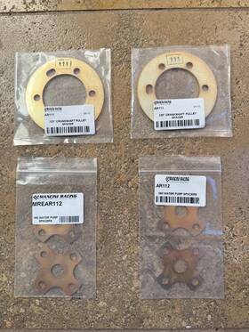 Ar Engineering Ar111 Crankshaft Pulley Spacers And Water Pump