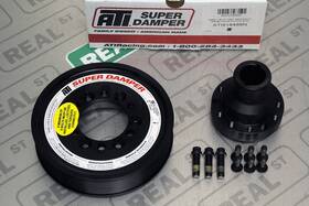 Ati Racing Ati918488n Super Damper Crank Pulley For 2011-21 Ford Mustang Gt 5.0l Coyote V8 918488n