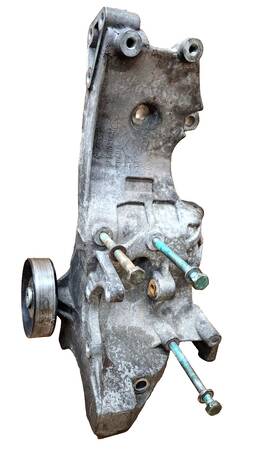 Audi 06d903143c 2005 2008 A4 2.0t Ac Compressor Steering Alternator Bracket Oem