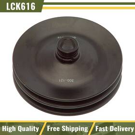 Autoacesparts Aceszfz20250805-64 Steel 2 Groove Power Steering Pump Pulley For Buick Chevy Gmc Olds Pontiac