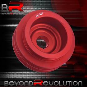 Beyond Revolution Cp-002rd-502-z5 For Honda Acura B16a Light Weight Aluminum Underdrive Crank Pulley Wheel Kit Red