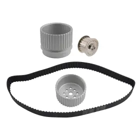 0g5ro3 Bfo Billet Aluminum Gilmer Belt Drive Pulley Kit For Small Block Chevy Sbc 283 Lwp