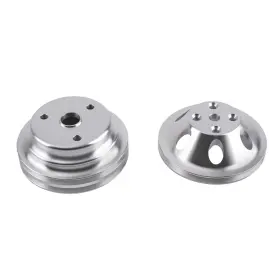 265-400 Bfo 2648lo 1/2 Groove Crankshaft Pulley Kit For Chevy Small Block V8 Lwp V Belt
