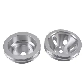 265-400 Bfo 2gk0t9 2 Groove Pulley System For Chevy Small Block Sbc V8 Lwp Aluminum New