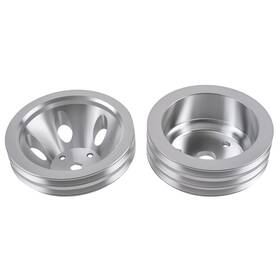 Bfo 2kvcw5 2&3 Groove Pulley For Chevy Sb 265 283 305 327 350 383 400 Long Lwp Aluminum