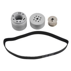 Bfo 6vzfsq Billet Aluminum Pulley Kit Replacement Fit For Chevy Sbc 283-350 Engines