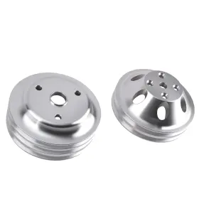 Dpz23k Bfo 2&3 Groove Pulley For Chevy Sb 265 283 305 327 350 400 Long Pump Kit Aluminum