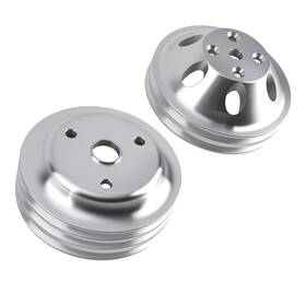 Bfo G94x82 2&3 Groove Pulley For Chevy Sb 265 283 305 327 350 383 400 Long Lwp Aluminum Qme