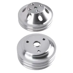 Kc61ht Bfo 2&3 Groove V Belt Pulley For Chevy Small Block 265 283 305 327 350 383 400 Lwp