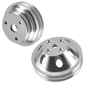 265-400 Bfo Kd1cfa 2 Groove Pulley System For Chevy Small Block Sbc V8 Lwp Kit Aluminum