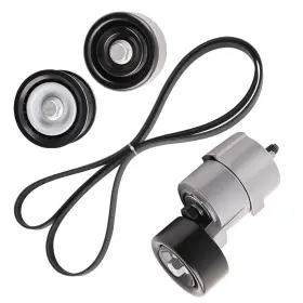 Kpczm4 Bfo Belt Tensioner And Idler Pulley V-ribbed Kit For Hyundai Santa Fe L4 6pk2125