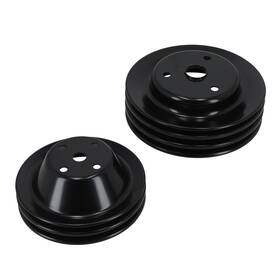 Bfo Krvy74 Crank Water Pump Pulley For Chevy Small Block 262-400 305 350 V8 Lwp Direct Fit