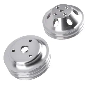 N7s9ew Bfo 2&3 Groove Pulley For Chevy Sb 265 283 305 327 350 400 Long Pump Kit Aluminum