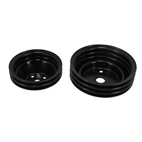 Bfo Q278jo Double/triple Groove Crankshaft Water Pump Pulley For Chevy 262-400 Sbc V8