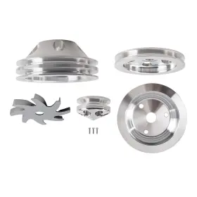 R6478c Bfo Long Water Pump Pulley Set For Small Block Chevy 283/305/327/350/400 1959-1995