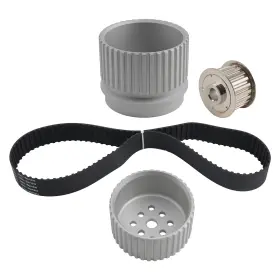 283-350 Bfo Wa6iqk Billet Aluminum Pulley Kit Replacement Fit For Chevy Sbc Engines