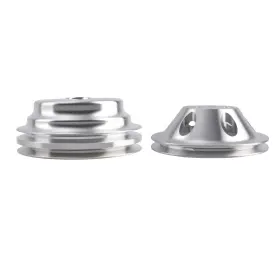 Wbku2s Bfo Crankshaft Water Pump Pulley For Chevy Sbc 265 283 305 327 350 383 400 Lwp