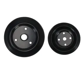 262-400 Bfo X3h2qs 2/3 Grooves Crankshaft Pulley For Chevy Sbc Long Water Pump Direct Fit