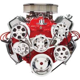 Billet Specialties 14220 - Bbc Tru Track Pulley System