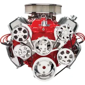14220 Billet Specialties - Bbc Tru Track Pulley System