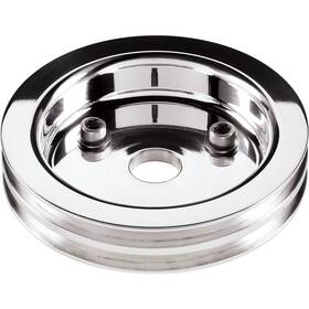 Billet Specialties 83220 -2 Groove Crankshaft Pulley For Bb Chevy Swp Polished