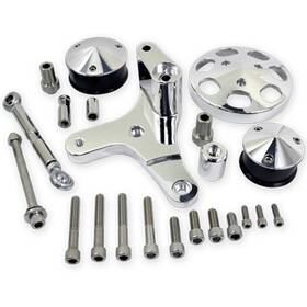 Billet Specialties Fm1325pc - Bbc Serpentine Conversio N Kit For A/c Add On