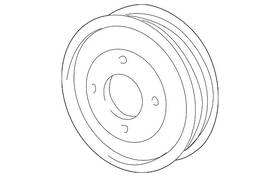 Bmw 11-51-1-704-635 Genuine Engine Water Pump Pulley