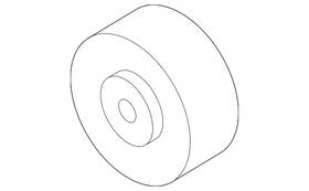 Bmw 11-51-8-663-674 Genuine Engine Water Pump Pulley