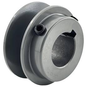 Brand Saelno Bk22-1 Sheaves V Belt Pulley 1 Inch Bore 2.35 Od Motor Cast Iron For