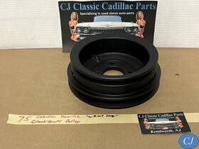 Cadillac 3516303 75 Deville Crankshaft Pulley Harmonic Balancer 2 Groove Without Smog