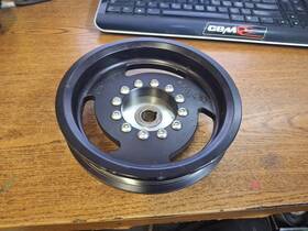 Cbm Motorsports Cbm-10503-nh Trophy Truck Billet Ls Power Steering Pump Pulley Used