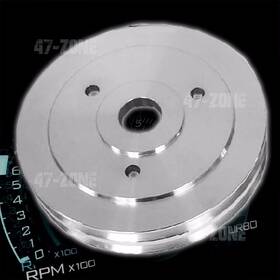 Cfr Performance Hz-8843-m For Chevy Big Block Machined Aluminum Crank Pulley - 2 Groove Short