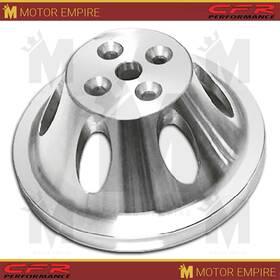 Cfr Performance Hz-9478-m Fits Chevy Sb Small Block Machined Aluminum Water Pump Pulley 1 Groove Short