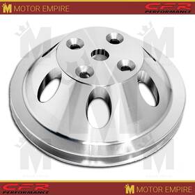 Cfr Performance Hz-9482-m For 69-85 Chevy Small Block Machined Aluminum Water Pump Pulley 1 Groove Long