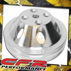 Cfr Performance Hz-9483-m For Chevy Sb Small Block Machined Aluminum Water Pump Pulley 2 Groove Lwp