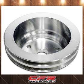 Cfr Performance Hz-9485-m Cobra-tek Fits Crank Pulley Chevy Sb Small Block Engine Machined Aluminum 2