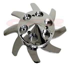 Cfr Performance Hz-9487-c Aluminum Alternator Pulley 1 Grove - Chrome